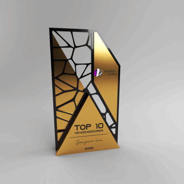 Troféu Personalizado em Acrílico Modelo 3 - Imagem 2