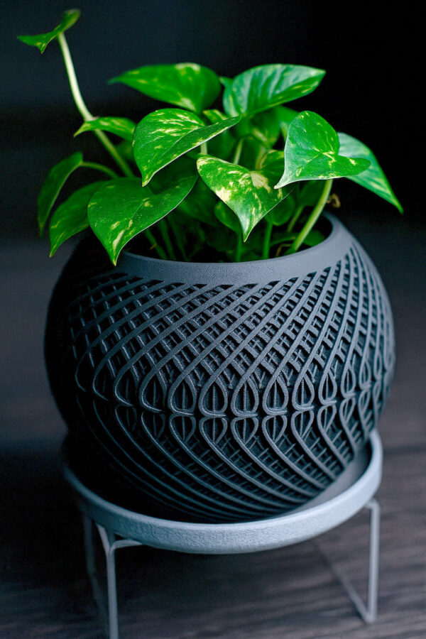 Vaso em impressão 3D para decoração