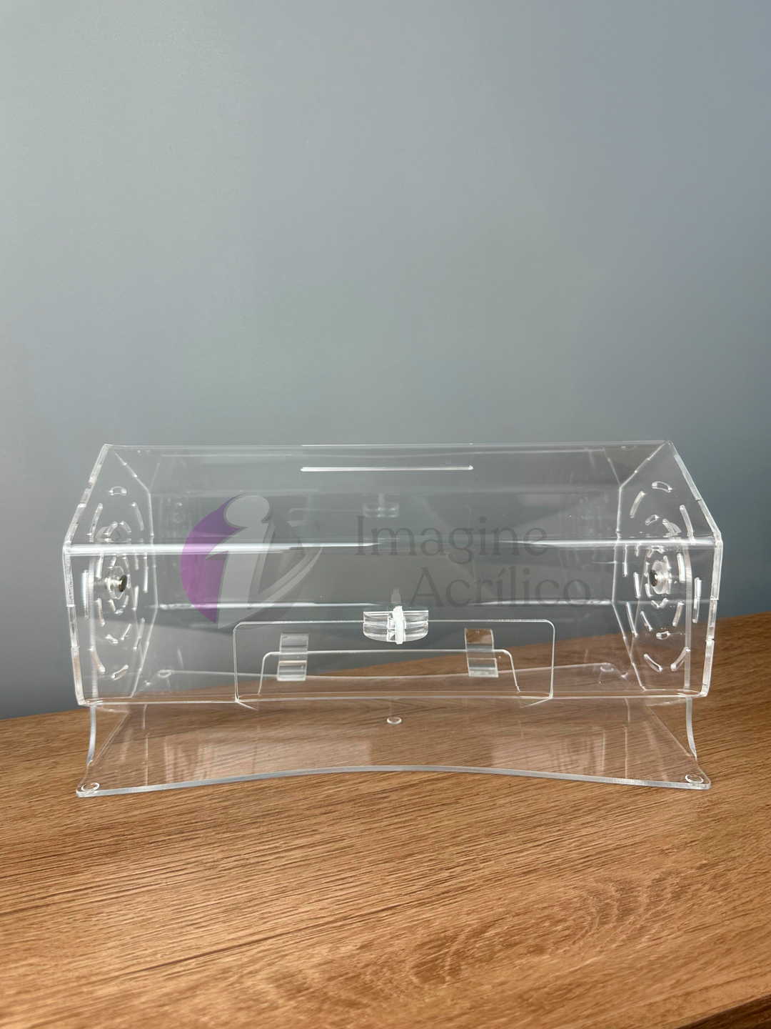 Urna em Acrílico Giratória